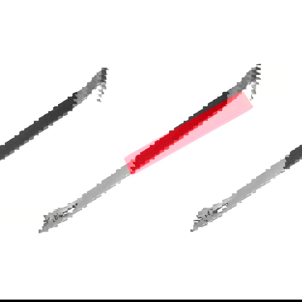 Pry Bars; Prybar Type: Claw Bar ; End Angle: Gooseneck ; End Style: Claw; Curved ; Material: Steel ; Bar Shape: Flat ; Overall Length (Inch): 21